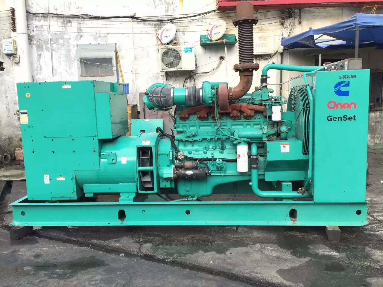 玛纳斯租赁发电机-柴油发电机不正常冒烟的原因